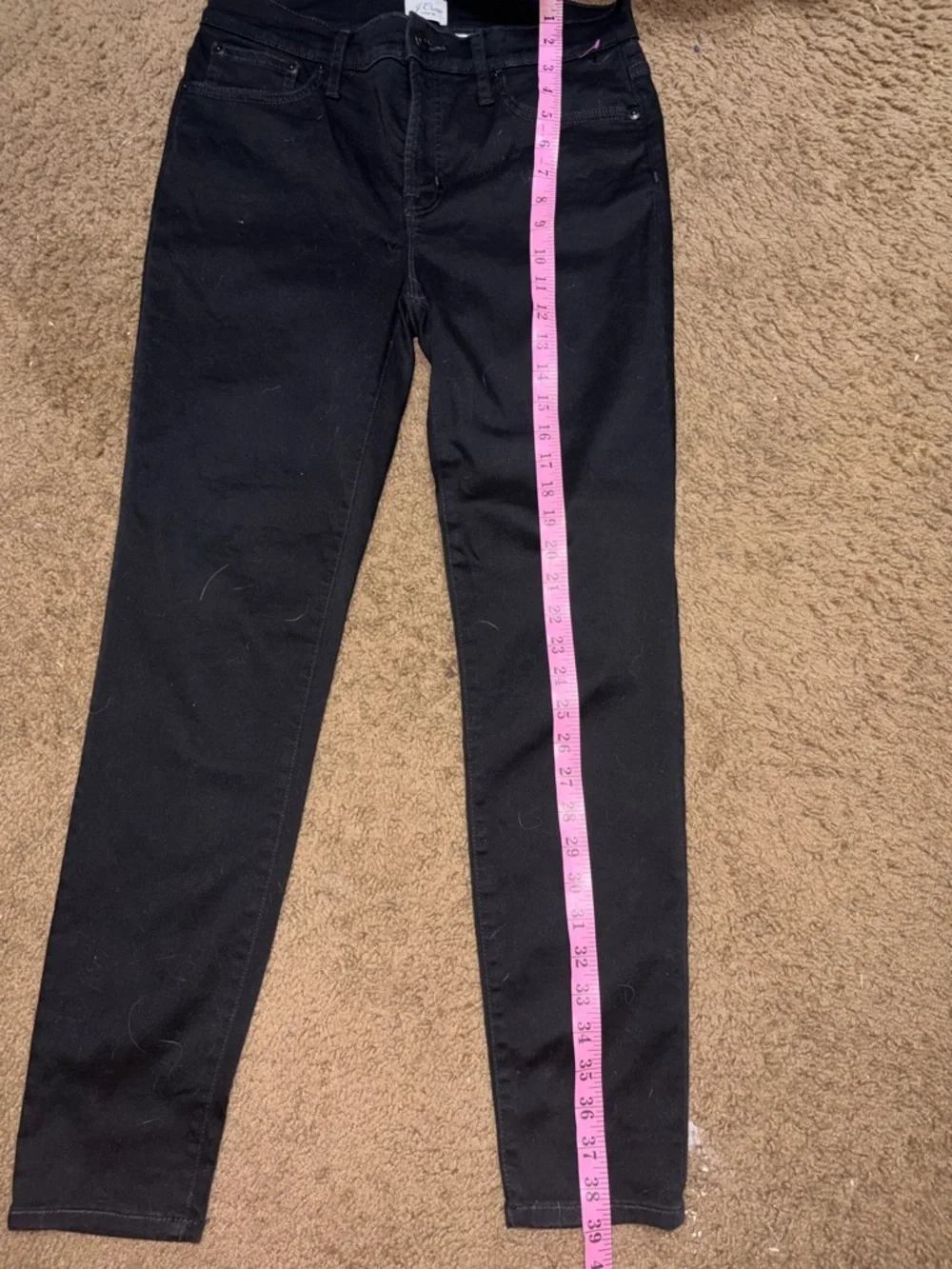 J. Crew Black Cropped Slim Ankle Jeans Size 29